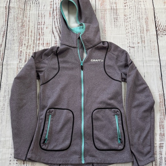 Craft Cycling Jacket Hoody Insulated Size Small - Picture 1 of 7
